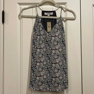 Loft  Petite XS   New with Tags.  Fully Lined  Sleeveless with spaghetti straps.
